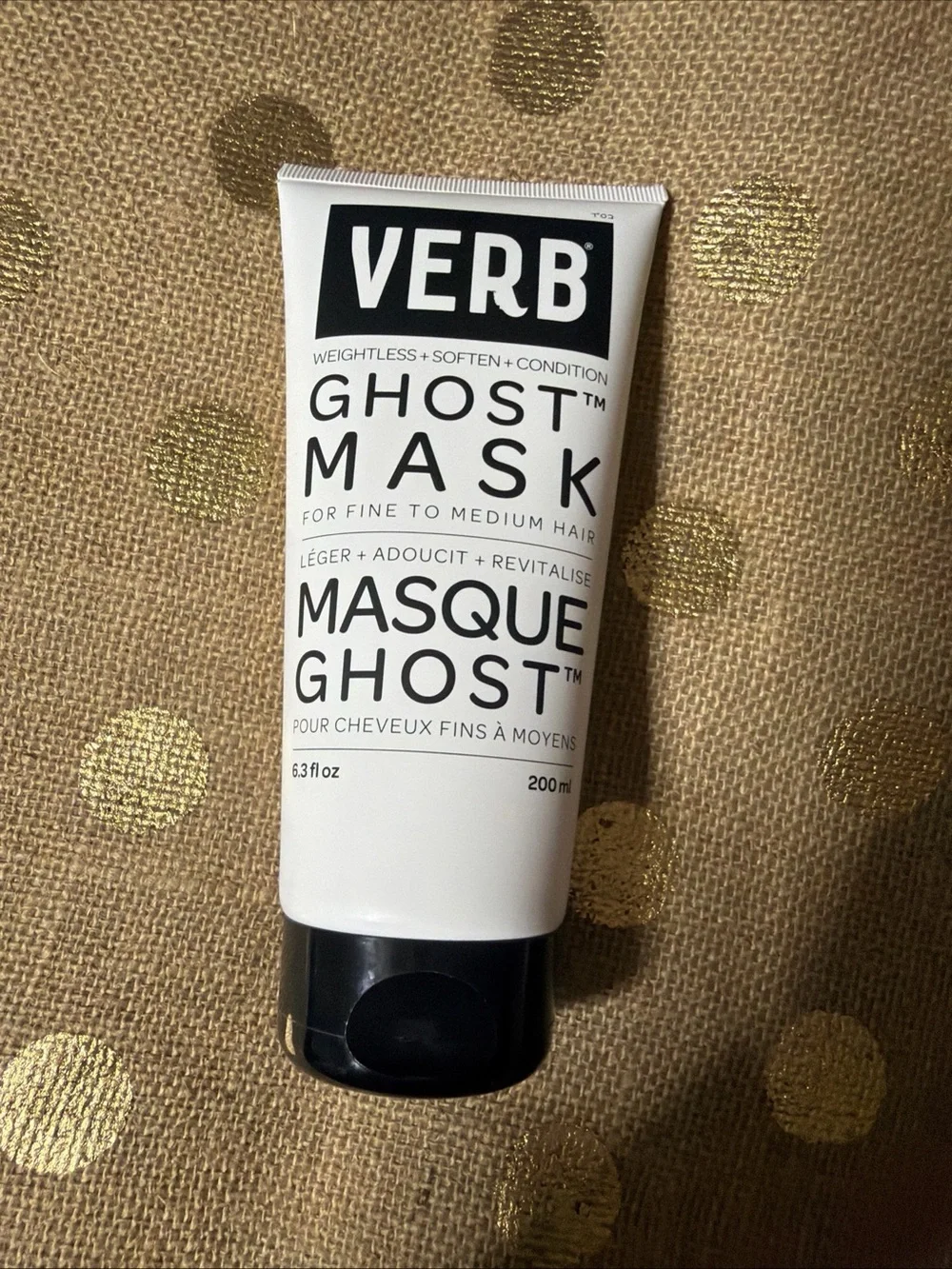 VERB Ghost Mask Hair Treatment for Men - White